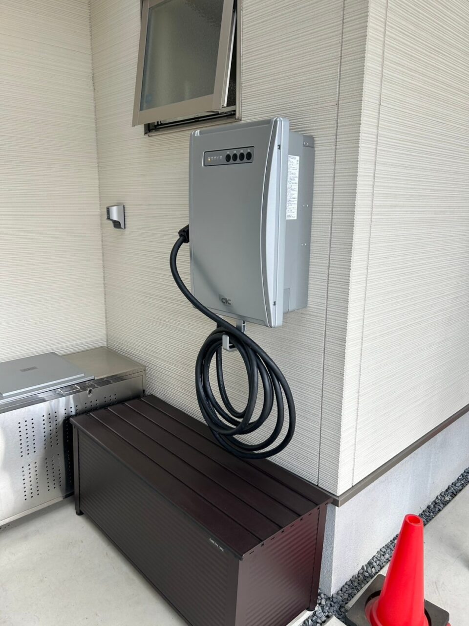 広島県福山市で長州産業のV2H(マルチV2Xシステム)を設置しました